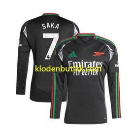 Arsenal SAKA 7 Borte Fotballdrakt 2024/25 Langermet